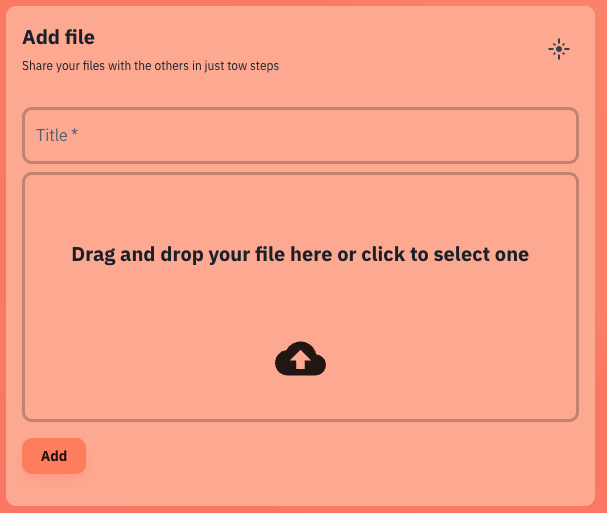 New file form
