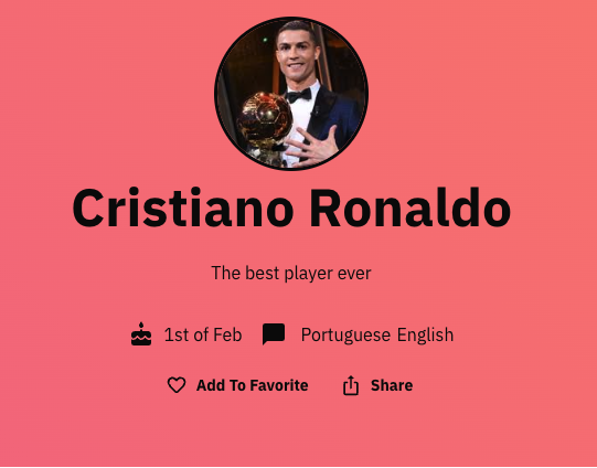 Add user to favorite