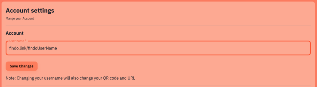Change username